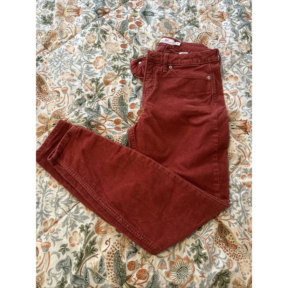 Vineyard Vines Corduroy Women's Size 27 Jamie High Rise Skinny Pants Nwt